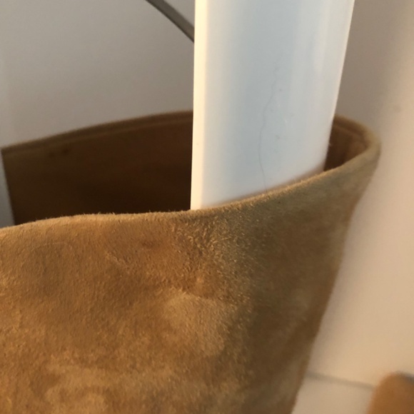 Cole Haan butterscotch suede knee high boots - Picture 4 of 4